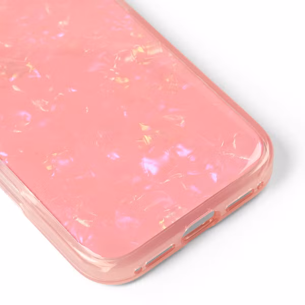 iDeal of Sweden Pearlized Case Apple iPhone 16 - Roze