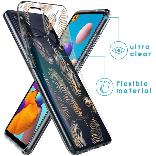 imoshion Design hoesje Samsung Galaxy A21s - Veren