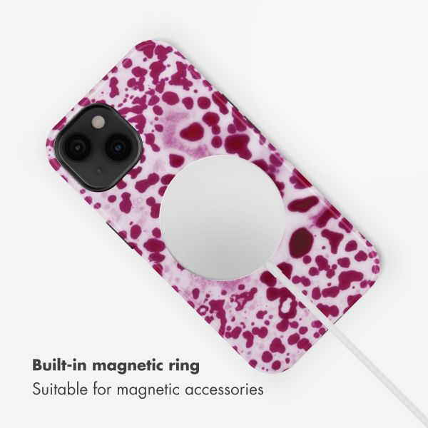 Selencia Vivid Back Cover with MagSafe Apple iPhone 14 - Cosmic Orchid
