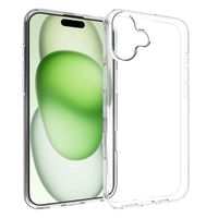 Accezz Clear Backcover iPhone 16 Plus - Transparant