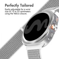 imoshion Nylon Strap Samsung Galaxy Watch Ultra 2 (2026) / Ultra (2024/2025) - Seashell