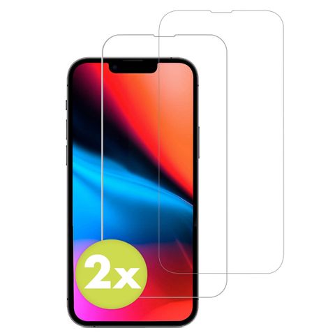 Accezz Gehard Glas Screenprotector 2-pack Apple iPhone 13 Pro Max / 14 Plus
