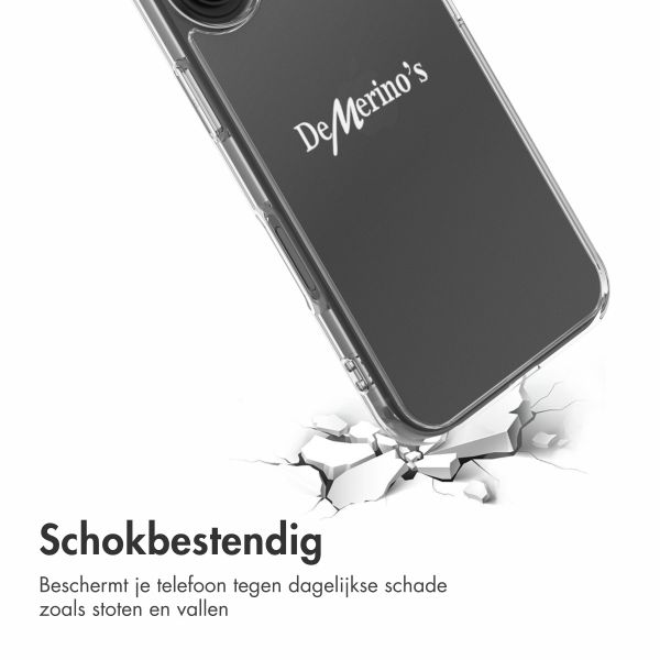 Clear Backcover Apple iPhone 16 - De Merino's