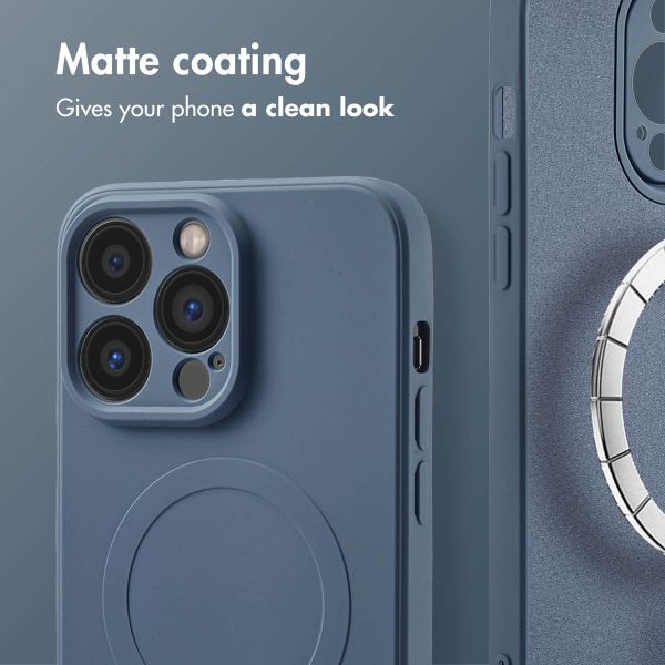 imoshion Colour Back Cover with MagSafe Apple iPhone 14 Pro - Dark Blue