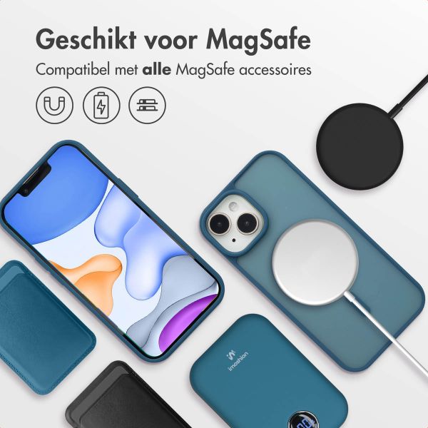 imoshion Color Guard Backcover met MagSafe iPhone 15 - Donkerblauw