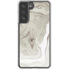 imoshion Design hoesje Samsung Galaxy S21 FE - Sandy Marble