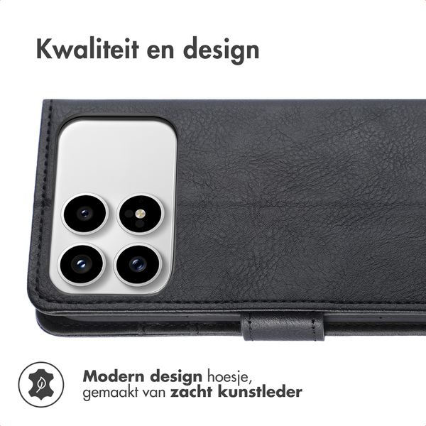 imoshion Luxe Bookcase Xiaomi Poco F8 Pro - Zwart