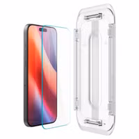 Spigen EZ Fit Glas.tR met Applicator - 1 pack Apple iPhone 16 Pro