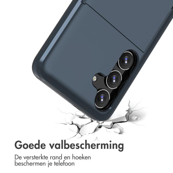 imoshion Backcover met pasjeshouder Samsung Galaxy S24 - Donkerblauw