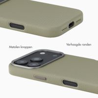 Accezz Mesh Backcover met MagSafe Apple iPhone 17 Pro Max - Donkergrijs
