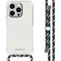 imoshion Backcover met koord Apple iPhone 14 Pro - Green Multi Color