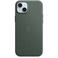 Apple FineWoven Backcover MagSafe iPhone 15 Plus - Evergreen