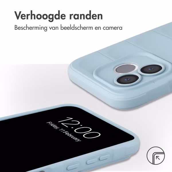 imoshion EasyGrip Backcover Honor 600 Lite - Lichtblauw