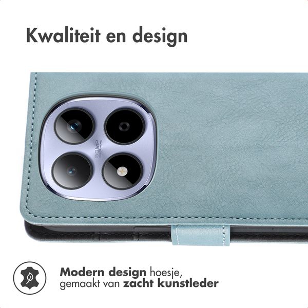 imoshion Luxe Bookcase Xiaomi Redmi Note 15 Pro Plus (5G) - Lichtblauw