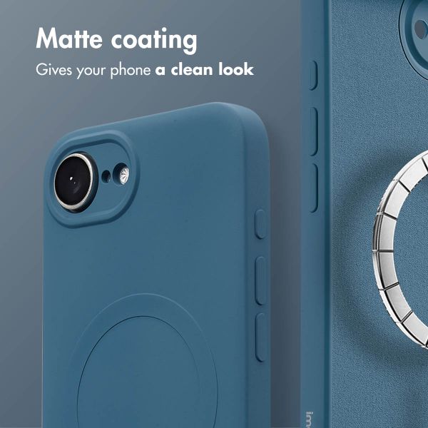imoshion Colour Back Cover with MagSafe Apple iPhone 17e / 16e - Dark Blue