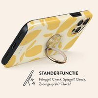 Burga Ringholder Gold - Telefoonring - Lemon Tart