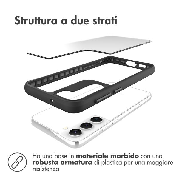 imoshion Rugged Hybrid Case Samsung Galaxy S23 - Zwart