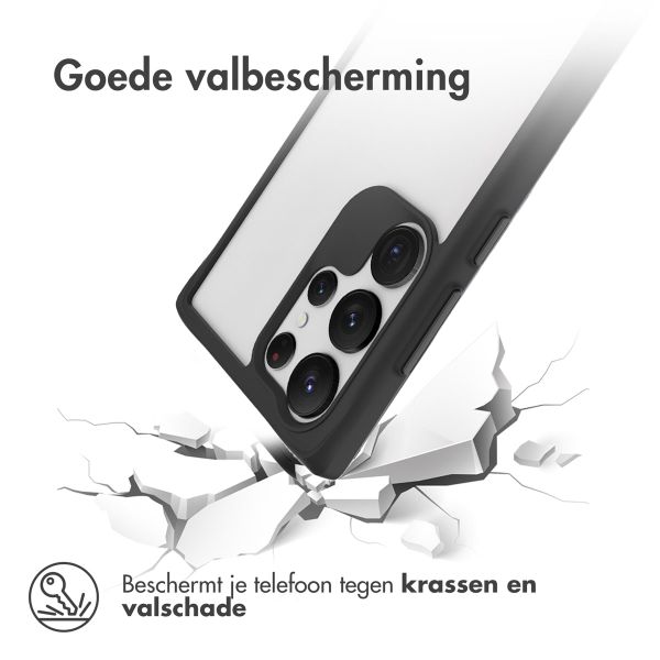 imoshion Rugged Hybrid Case Samsung Galaxy S23 Ultra - Zwart