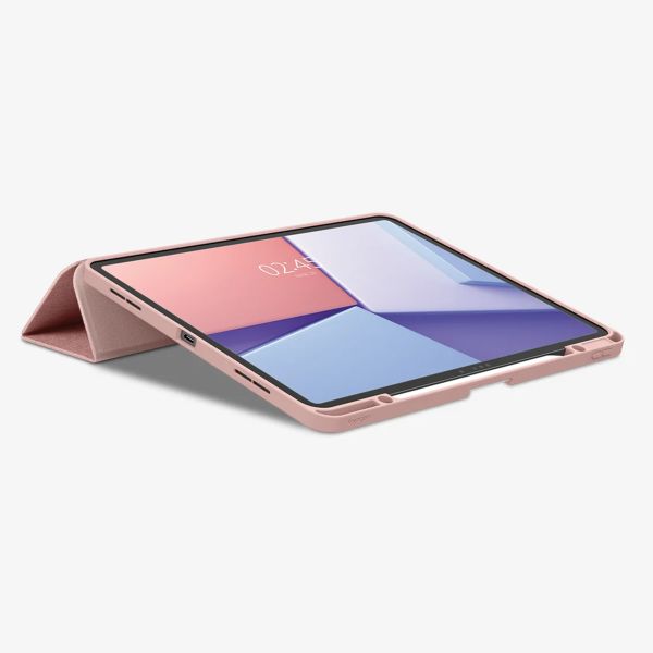 Spigen Urban Fit Bookcase iPad Air 11 inch (2024) M2 / Air 5 (2022) / Air 4 (2020) - Rose Gold