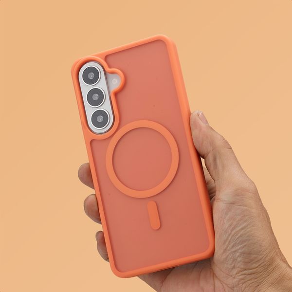 imoshion Colour Guard Back Cover with MagSafe Samsung Galaxy S26 Plus - Orange