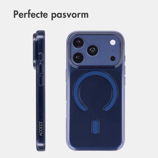 Accezz Lite Backcover met MagSafe Apple iPhone 18 Pro Max / 17 Pro Max - Donkerblauw