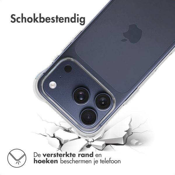 imoshion Shockproof Case Apple iPhone 17 Pro Max - Transparant