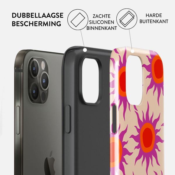 Burga Tough Backcover iPhone 12 (Pro) - Sunset Glow