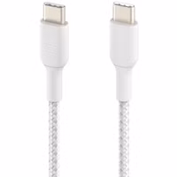 Belkin Boost↑Charge™ Braided USB-C naar USB-C kabel - 1 meter - Wit
