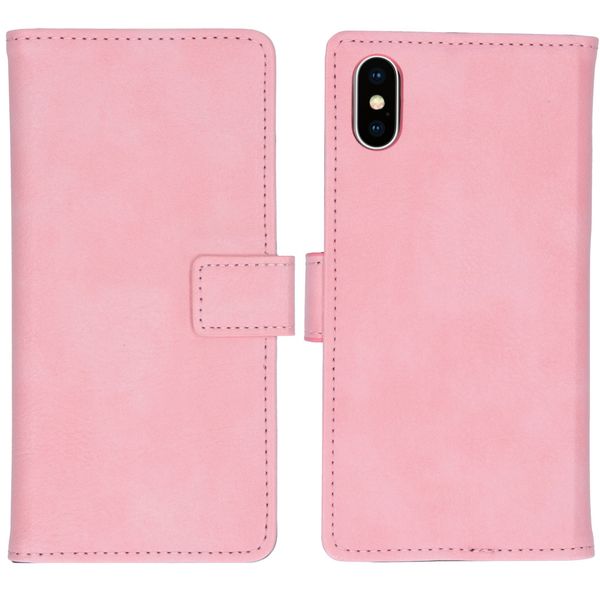 imoshion Luxe Bookcase iPhone Xs / X - Roze