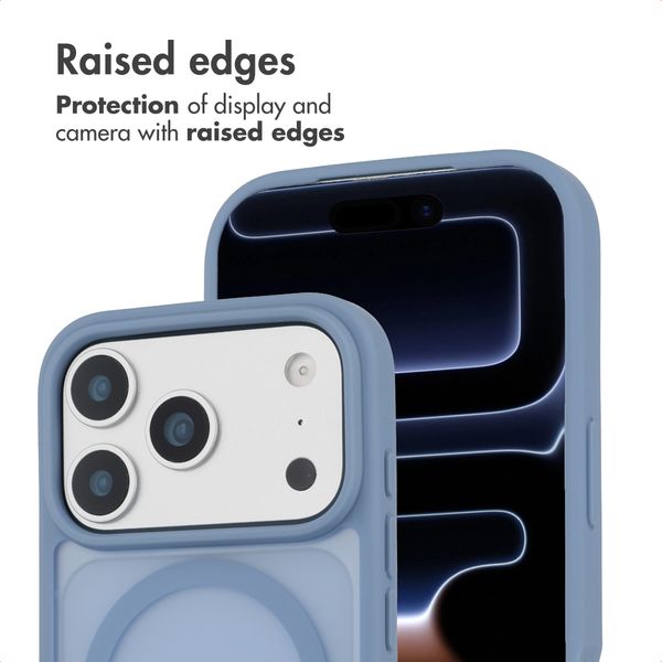imoshion Colour Guard Back Cover with MagSafe Apple iPhone 17 Pro - Light Blue