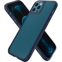 Spigen Ultra Hybrid Backcover Apple iPhone 12 (Pro) - Donkerblauw