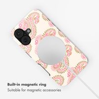 Selencia Vivid Back Cover with MagSafe Apple iPhone 17 - Paisley Blush
