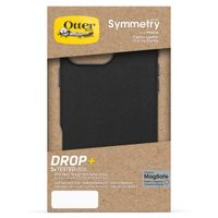 OtterBox Symmetry Cactus leren Backcover met MagSafe Apple iPhone 16 Pro Max - Noir Ash