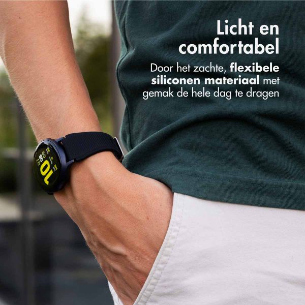 imoshion Flexibel Siliconen bandje - Universeel 20 mm aansluiting - Zwart