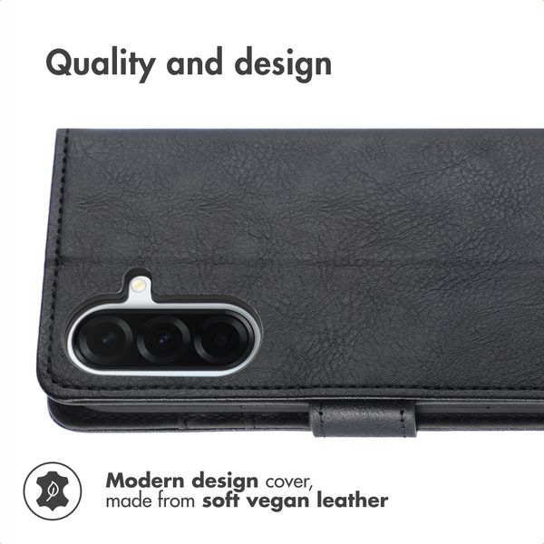 imoshion Luxury Bookcase Samsung Galaxy A37 (5G) - Black