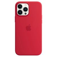 Apple Silicone Backcover MagSafe Apple iPhone 13 Pro Max - (Product) Red