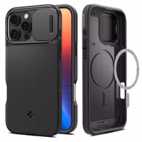 Spigen Optik Armor MagSafe Apple iPhone 16 Pro - Zwart