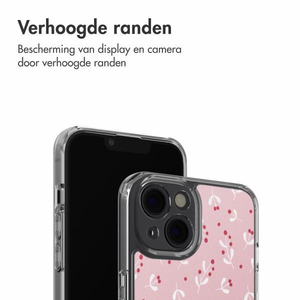 imoshion Design hoesje Apple iPhone 14 - Berries Blush