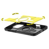 Spigen Tough Armor Backcover MagSafe Apple iPhone 16 Pro - Zwart