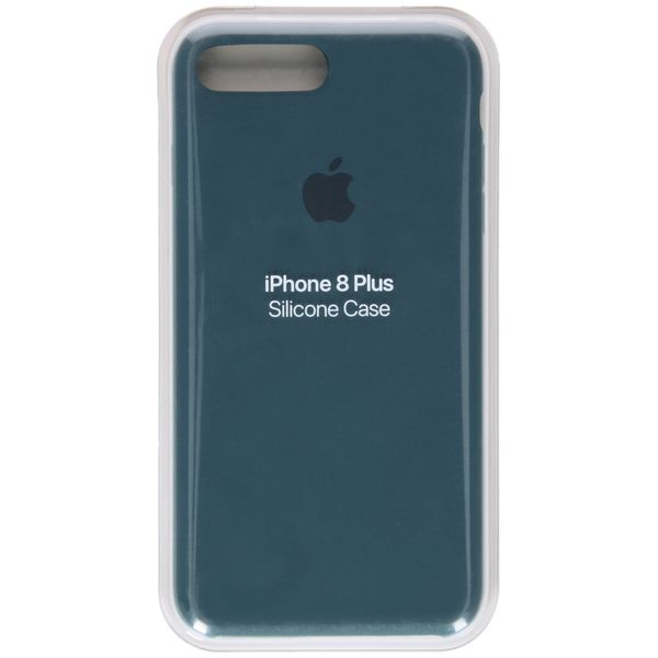 Apple Silicone Backcover iPhone 8 Plus / 7 Plus - Cosmos Blue