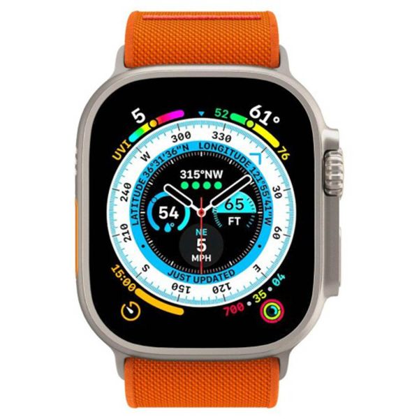 Spigen Lite Fit Ultra band Apple Watch Series 1 t/m 11 / SE / Ultra (44/45/46/49 mm) - Oranje