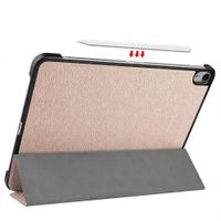 imoshion Trifold Bookcase Apple iPad Air 11 inch (2026) M4 / (2025) M3 / (2024) M2 / Air 5 (2022) / Air 4 (2020) - Goud