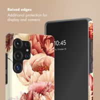 Selencia Vivid Back Cover with MagSafe Samsung Galaxy S26 - Vintage Peony