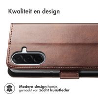 imoshion Luxe Bookcase Samsung Galaxy A26 - Donkerbruin