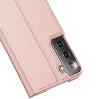 Dux Ducis Slim Softcase Bookcase Samsung Galaxy S21 Plus - Rosé Goud