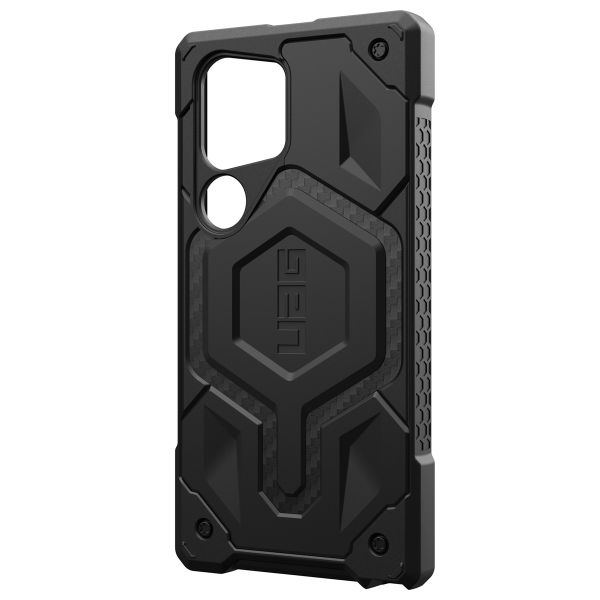 UAG Monarch Backcover Samsung Galaxy S24 Ultra - Carbon Fiber