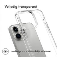 Accezz Xtreme Impact Backcover Apple iPhone 15 Pro Max - Transparant
