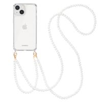 imoshion Backcover met Telefoonkoorden iPhone 13 - Parels