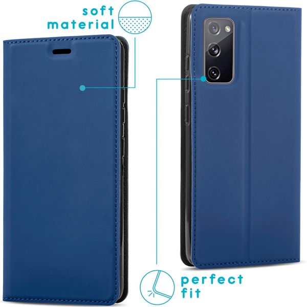 imoshion Slim Folio Bookcase Samsung Galaxy S20 FE - Donkerblauw