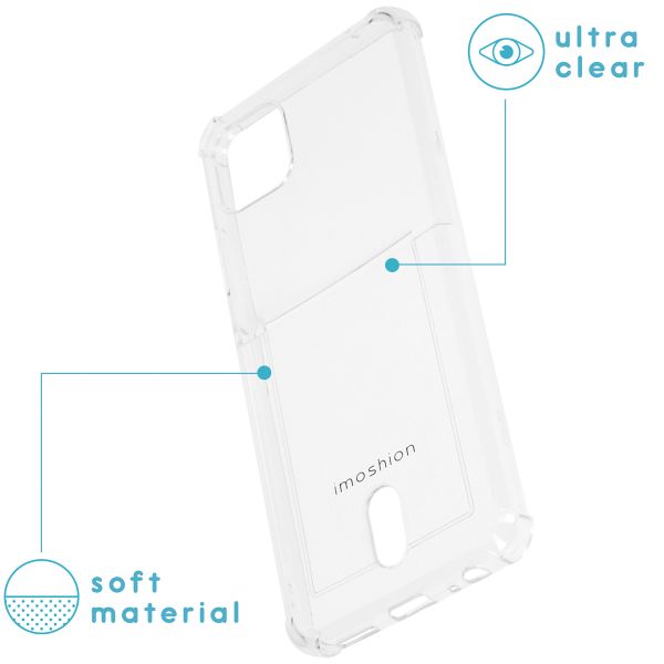 imoshion Softcase Backcover met pashouder Galaxy A22 (5G)